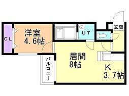 札幌市電2系統 西線11条駅 徒歩4分 4階/-