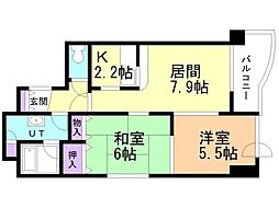 Le・Ciel大通:ルシエル大通 3階/302