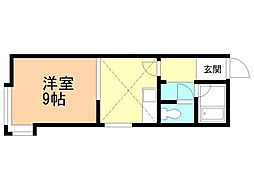南ステージ5條 ワンルームの間取図画像