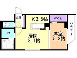札幌市営東豊線 学園前駅 徒歩8分 3階/-