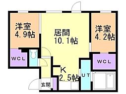 NOVA北円山 3階/301