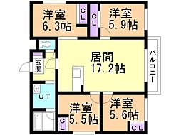 札幌市営南北線 幌平橋駅 徒歩15分 3階/-