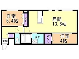 札幌市営東西線 西28丁目駅 徒歩5分 2階/-