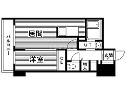 イリオス中島公園 1LDKの間取図画像