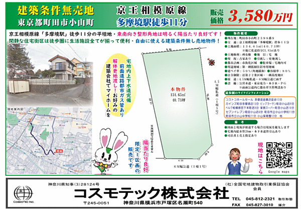 販売チラシ