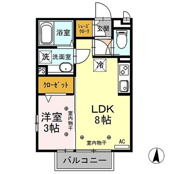 同じ建物の物件間取り写真 - ID:210002686646