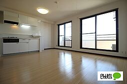 リエス前橋大島 205 2階1LDKのリビング/ダイニング