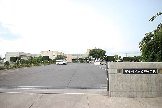 伊勢崎市立宮郷中学校　1562ｍ