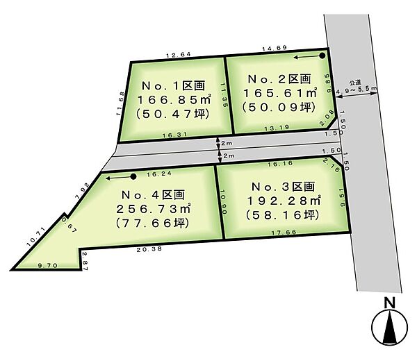 区画図