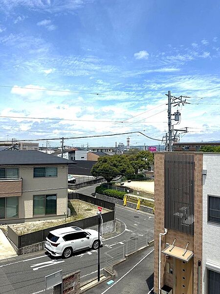 主寝室からの眺望です。