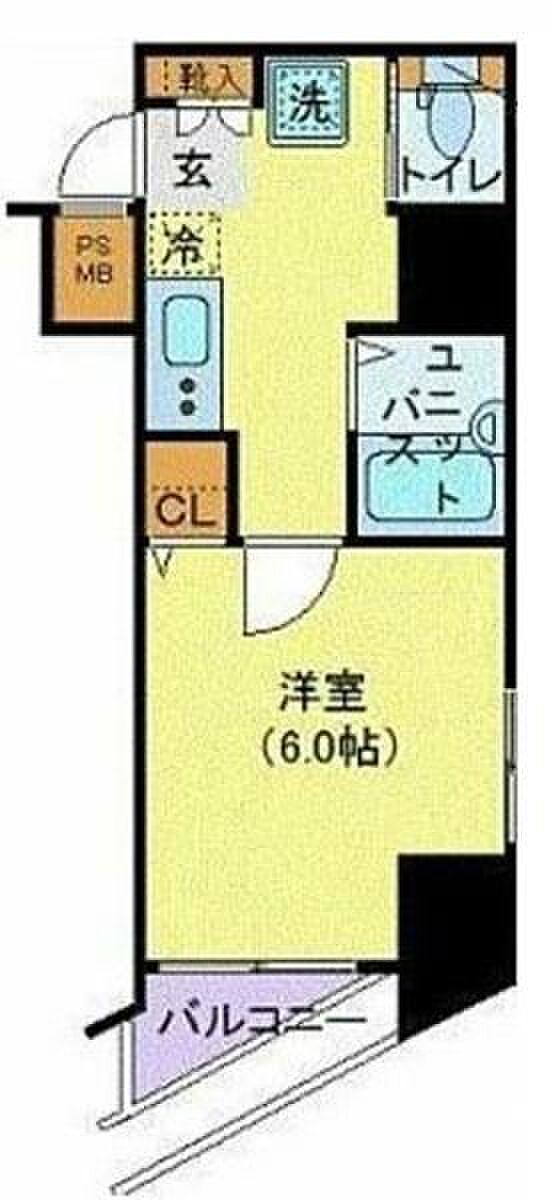アーバイル東京ＮＥＳＴ(1K) 3階の間取り