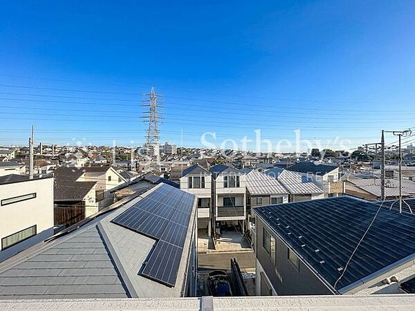 ◆眺望◆バルコニーからの眺望になります！前面には高い建物がなく開放感があります！※画像は一部イメージ加工を行っており、実際とは異なる場合があります。
