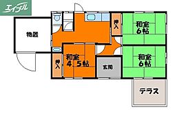 JR宇野線 備前西市駅 徒歩20分