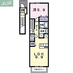 JR宇野線 備前西市駅 徒歩33分 2階/-