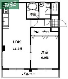 JR宇野線 大元駅 徒歩14分 4階/-