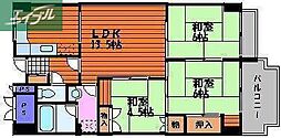 JR宇野線 大元駅 徒歩13分 3階/-
