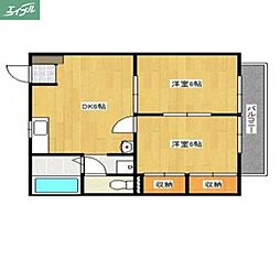 JR伯備線 北長瀬駅 徒歩6分 1階/-