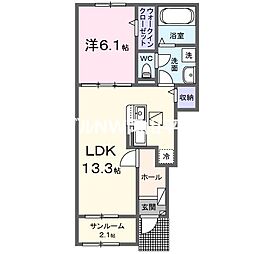 岡山電気軌道清輝橋線 清輝橋駅 3.8km 1階/-