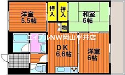 JR山陽本線 岡山駅 バス35分 福富西2丁目下車 徒歩6分