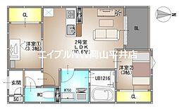 岡山電気軌道東山本線 中納言駅 徒歩11分