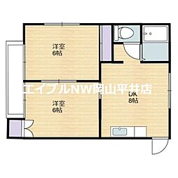 JR山陽本線 岡山駅 バス25分 福富西三丁目下車 徒歩8分
