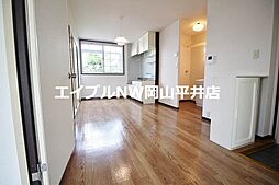 JR赤穂線 西大寺駅 徒歩29分の賃貸アパート 1階3DKのリビング/ダイニング