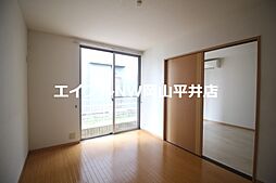 岡山電気軌道清輝橋線 清輝橋駅 徒歩27分の賃貸アパート 1階2LDKのリビング/ダイニング