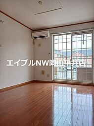 JR赤穂線 長船駅 徒歩9分の賃貸アパート 1階2DKのリビング/ダイニング