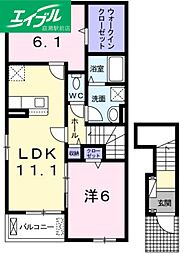 エトワール・ノエル 2階