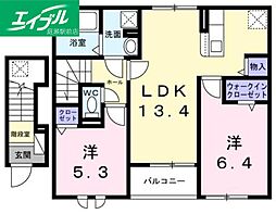 エスポワール昴C 2階/-