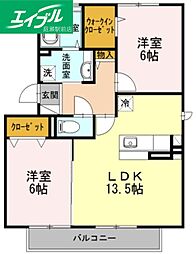 サンパティーク C棟 2階/-