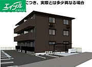 倉敷市駅より徒歩18分 2階 新築の賃貸物件