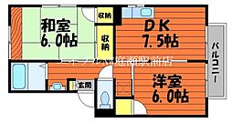 レインボーパレスC 2階