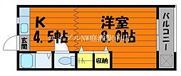 間取図画像 1K