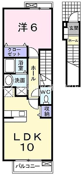 同じ建物の物件間取り写真 - ID:233018885713