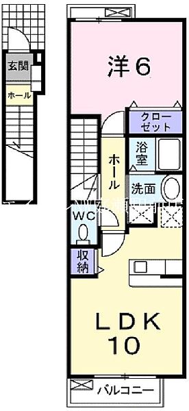 同じ建物の物件間取り写真 - ID:233019214934