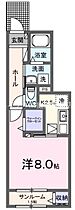 エザンス  ｜ 岡山県岡山市北区花尻みどり町（賃貸アパート1K・1階・33.20㎡） その2