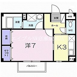 ラ・ポルト 2階