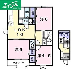 ブルグ中林 2階