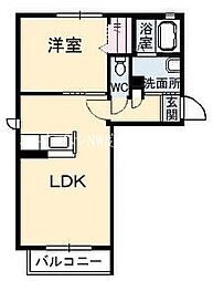 シャーメゾングロワールＢ 2階