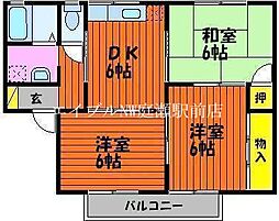 アンビシャス・キシ　Ａ棟 2階