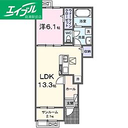 ウィステリア 1階