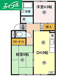プレジール花尻　C棟 1階