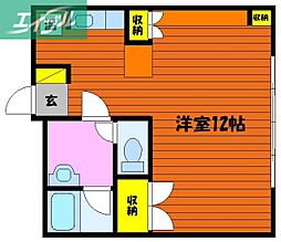 間取図画像 1DK
