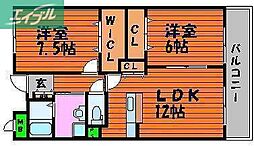 ラフレシール 1階/-
