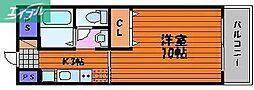 GRAND・FORET野田 1Kの間取図画像