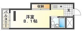 岡山県岡山市北区清輝橋3丁目（賃貸マンション1R・6階・20.00㎡） その2