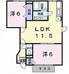 岡山市中区中島 2階建 築26年のイメージ