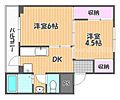 ヴィラナリー国ヶ原2号棟4階2.5万円