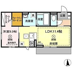 JR宇野線 大元駅 徒歩4分 3階/-